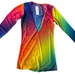 Kurt Geiger  London Gradient Mesh V Dress sz M Photo 6