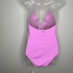 Victoria's Secret Victoria’s Secret Pink One Piece Swimsuit low v neck size medium Photo 5