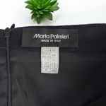 Marta Palmieri Vintage Italian Wool Pencil Skirt in Black Size M Photo 8