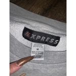 EXPRESS Vintage World Flag Crew embroidered Sweatshirt M Rare y2k coquette Photo 2