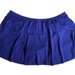 Ralph Lauren  Blue Skater Ruched Bikini bottom Photo 2