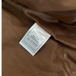 Cupcakes and Cashmere Faux Suede Moto Jacket Brown Tan Buckle Zip Size Small Photo 11