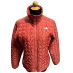 The North Face Orange puffer jacket size Small Photo 0