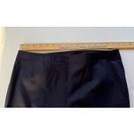 Talbots Womens Navy Blue Side Zip Ankle Pants Size 8P Career Office Preppy Photo 6