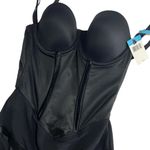 Maidenform  black firm tummy control easy up bodysuit 36C Photo 6