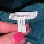 Maurice's green sleeveless summer romper Photo 7