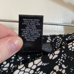 🌞Olivia & Martin White with Black Paisley Print Midi Skirt #O Size 10 Photo 2