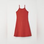 Girlfriend Collective  Naomi Workout Dress In Lava Photo 7