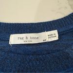 Rag and Bone Jean Blue Charcoal Striped Long Sleeve Hudson Tee Womens Small Casual Photo 5