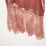 Free People  my Lacey velvet midi lace hem skirt size 4 Photo 4