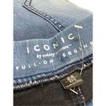 Ashley Stewart ICONIC by  Women's Pull-On Jegging Blue Size 24 Regular Photo 5