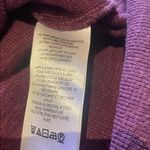 Pilcro  Anthropologie Ruffled Raglan Thermal Top Purple SMALL Photo 9