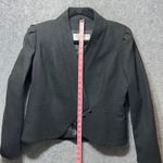 Vintage 80s European Connection Wool Blend Shawl Collar Cropped Blazer L Black‎ Black Size undefined Photo 4