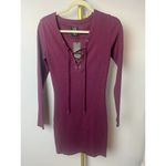 Volcom Stone Row x Georgia May Jagger Burgundy Dress NWT Sz. SP Photo 2