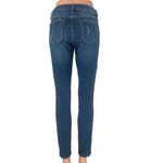 Studio Blue  Distressed Mid Rise Stretch Skinny Jeggings Denim Jeans Pants Sz 27 Photo 2