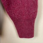 Lochmere Women’s Washable Cashmere Red Knit Comfy Cozy Crewneck Sweater Size M Photo 3