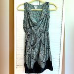 Motherhood Maternity Size Small Sleeveless Cowl Neck Paisley Dress satin Photo 1