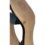 Vince Camuto  Womens Sandal Block Heels Shoes Black Ankle Strap Open Toe Size 9 Photo 4