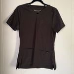 Dark Gray Women's Scrub Set Photo 3