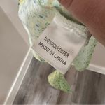 Princess Polly Light green floral satin  dress‎ size 2 Photo 5