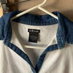 Willi Smith FINAL MARKDOWN Will Smith White and Blue Long Sleeve Shirt large Photo 2