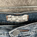 Free People  Denim Cutoff Shorts Womens Size W31 Light Wash Distressed Frayed Hem Photo 2