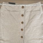 Banana Republic Linen Blend A-Line Mini Skirt Photo 4