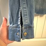 Tribal Jeans Women’s XL Cropped Jean Jacket w Stretch & Snap Button Closure Blue Photo 5