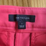 Ann Taylor Cropped Dress Pants Women’s Size 2 Pink Career Workwear Ankle Trouser Photo 2