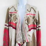 Altar'd State Altar’d State aztec print hooded longline cardigan S Photo 3