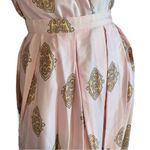 Talbots VINTAGE CIRCA 1980'S PINK & YELLOW SKIRT AND BLOUSE SET (10P) Photo 6