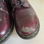 Dr. Martens women’s vegan 1460 cherry red Cambridge boots size 8 Photo 2