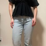 Abercrombie & Fitch Abercrombie Black Linen Blend Shirt Photo 4