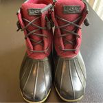 Sperry  Women's Burgundy and Black Winter Boots Photo 2