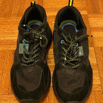 ZARA  Black Sneakers with Yellow and Blue Highlights Photo 0