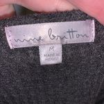Nine Britton  Grey v neck long sleeve shirt Photo 4