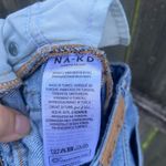 NA-KD  Destroyed Detail Mom Jean Mid Wash | 28 Photo 4