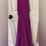 Lulu's Magenta Maxi Dress Pink Size M Photo 4