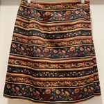 Vintage Breeches Women’s Floral & Striped Fitted Pencil Wrap Skirt Photo 0