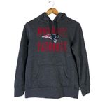 NFL Team Apparel New England Patriots Hoodie Womens S Gray Sports Fan Football Photo 1