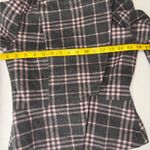 Unbranded brand Plaid Women's Jacket with Gold Buttons Size Large Pink Photo 6