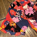 Jessica Simpson  Floral tiered maxi Dress with tassels size small Photo 6