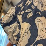 Gap  Blue & White Floral Elastic Waist Dress - Size L Photo 2