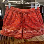 Old Navy Shorts Elastic Drawstring Waist Burnt Orange Photo 0