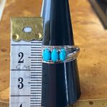 Sleeping Beauty Turquoise Sterling Silver Ring Size 9 Photo 8