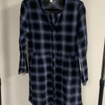 Garnet Hill  100% Cotton Plaid Dress with Pickets Size 8 Photo 1