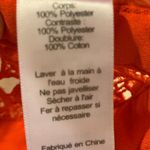 Lush Clothing Lush Orange Lace Fitted Crop Top Photo 3