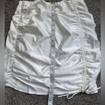 12th Tribe  White Satin Mini Skirt Photo 5