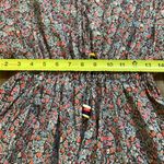 Tish Cox cotton Merry & Me Floral Cinched Waist Fit Flare Mini Dress Red Fall XS Photo 12