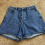 ZARA  high waisted jean shorts Photo 0